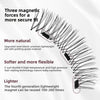 Double-Magnet False Eyelashes ? Soft, Curling Magnetic Lashes