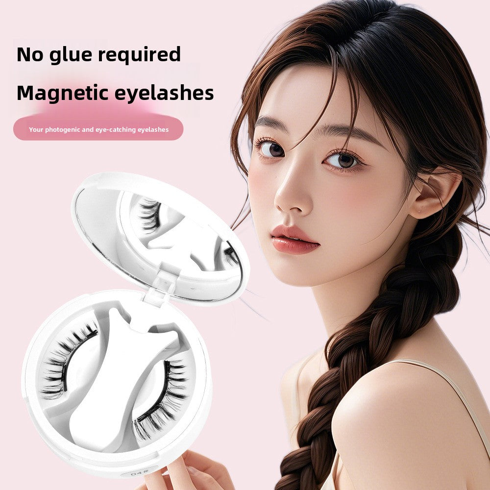 Double-Magnet False Eyelashes ? Soft, Curling Magnetic Lashes